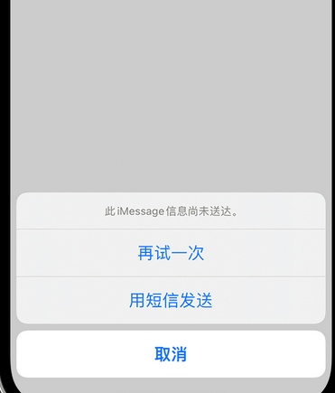 横栏镇apple维修iPhone上无法正常发送iMessage信息